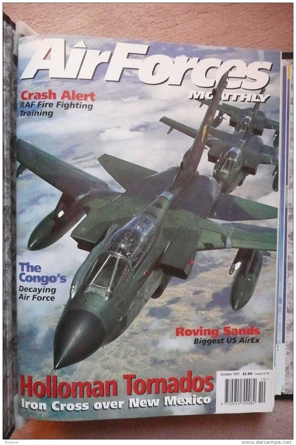 Revue/magazine Aviation/avions AIR FORCE MONTHLY (AFM) OCTOBER 1997 - Esercito/Guerra