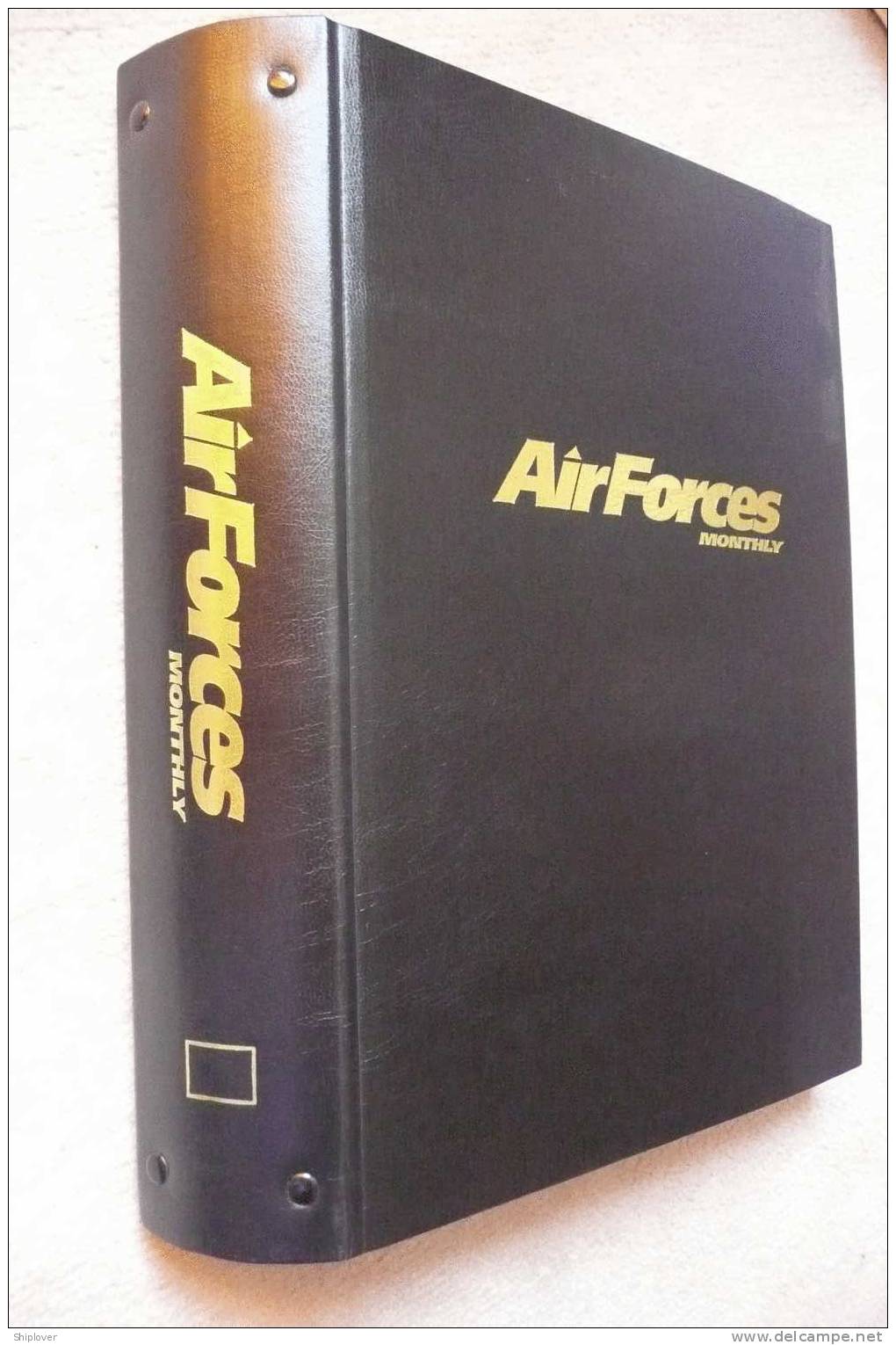 Reliure Pour 12 Revues/magazines Aviation/avions AIR FORCE MONTHLY (AFM) - Armée/ Guerre