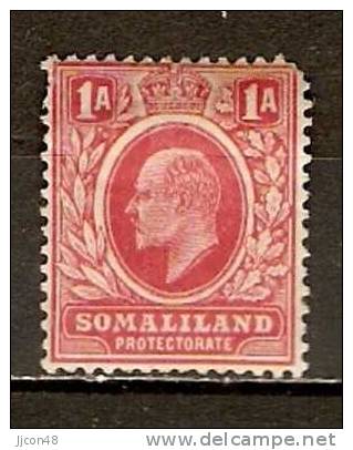 Somaliland  1909  KE VII  1a  (*) - Somaliland (Protectorate ...-1959)