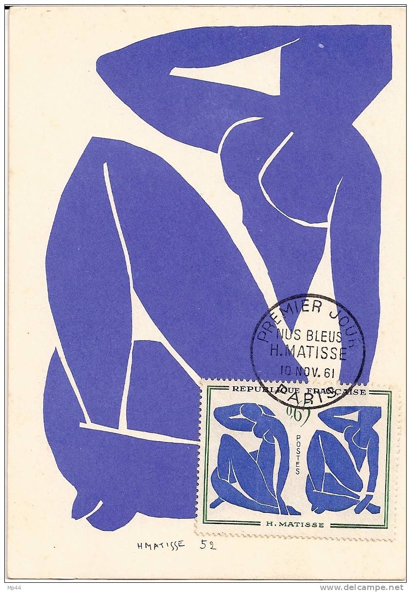 1er Jour      Matisse "Nus Bleus" - Nudes