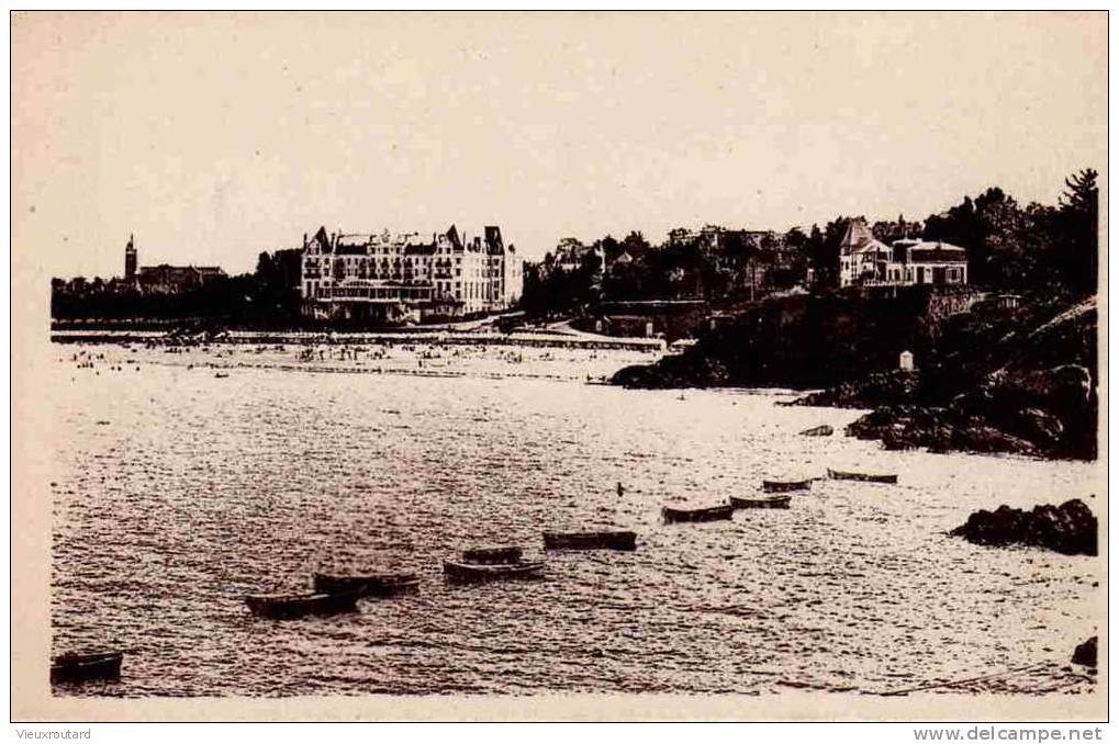 CPA. ANIMEE.SAINT LUNAIRE. PANORAMA VERS LA PLAGE. - Saint-Lunaire