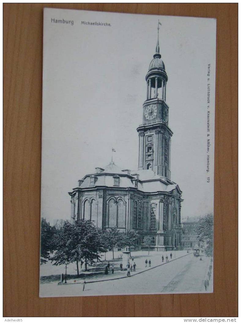 Hamburg Ca 1900 Michaeliskirche Verlag Knackstedt & Näther 172 - Mitte