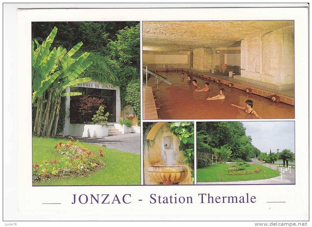 JONZAC  -  4 Vues  Les Thermes . - Jonzac