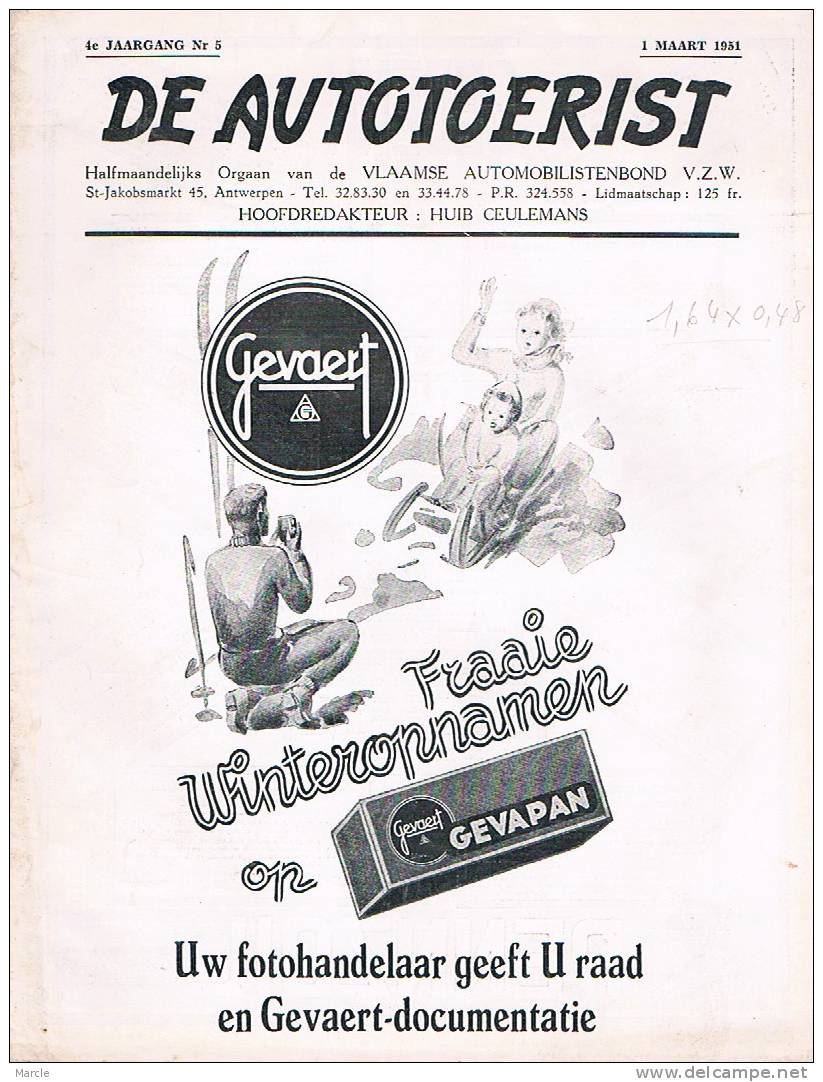 1951 05 Sanderus En De Ikonografie Ford Fietssalon - Otros & Sin Clasificación