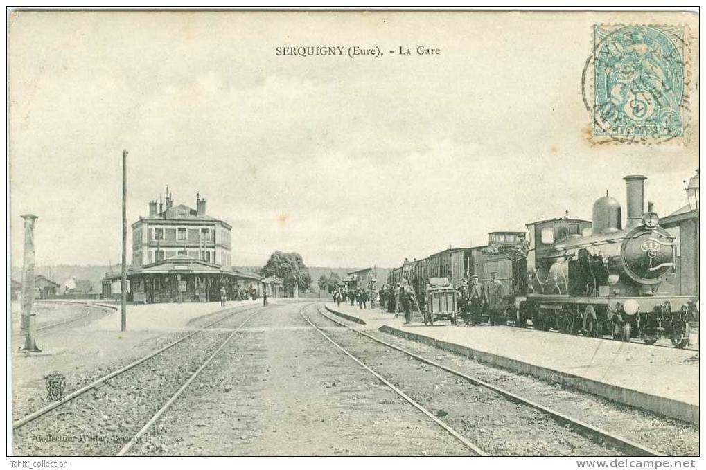 SEQUIGNY - La Gare - Serquigny
