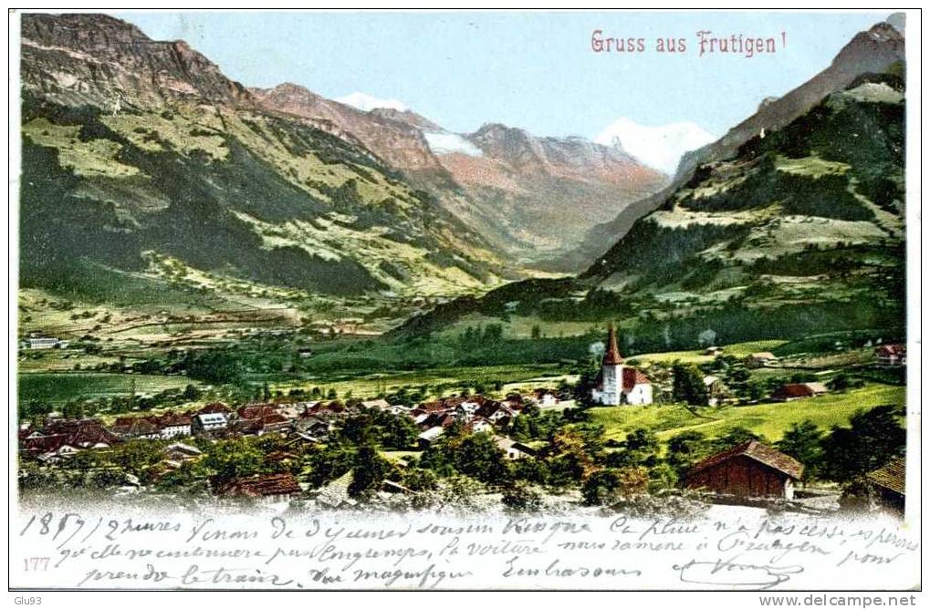 CPA  - Frutigen (Suisse) - Gruss Aus... ! - Frutigen