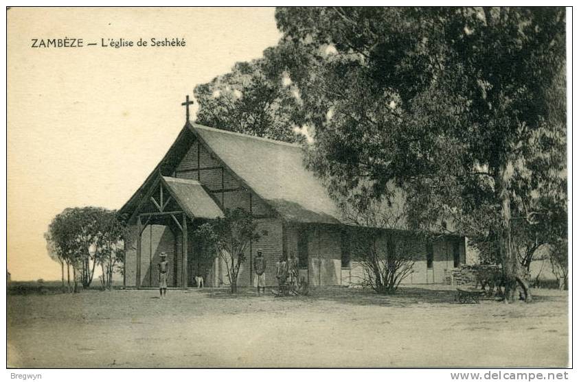 Zambie - CPA Zambèze - L'Eglise De Seshéké - Zambie