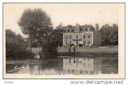 Le Louroux Beconnais. Chateau De La Prévoterie. - Le Louroux Beconnais