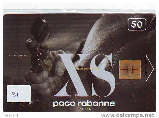 Télécarte PARFUM Perfume PARFÜM (31) XS  Paco Rabanne - Parfum