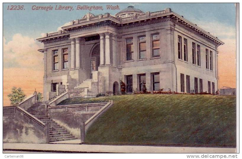 Etats-Unis - Carnegie Library, Bellingham, Washington - Autres & Non Classés