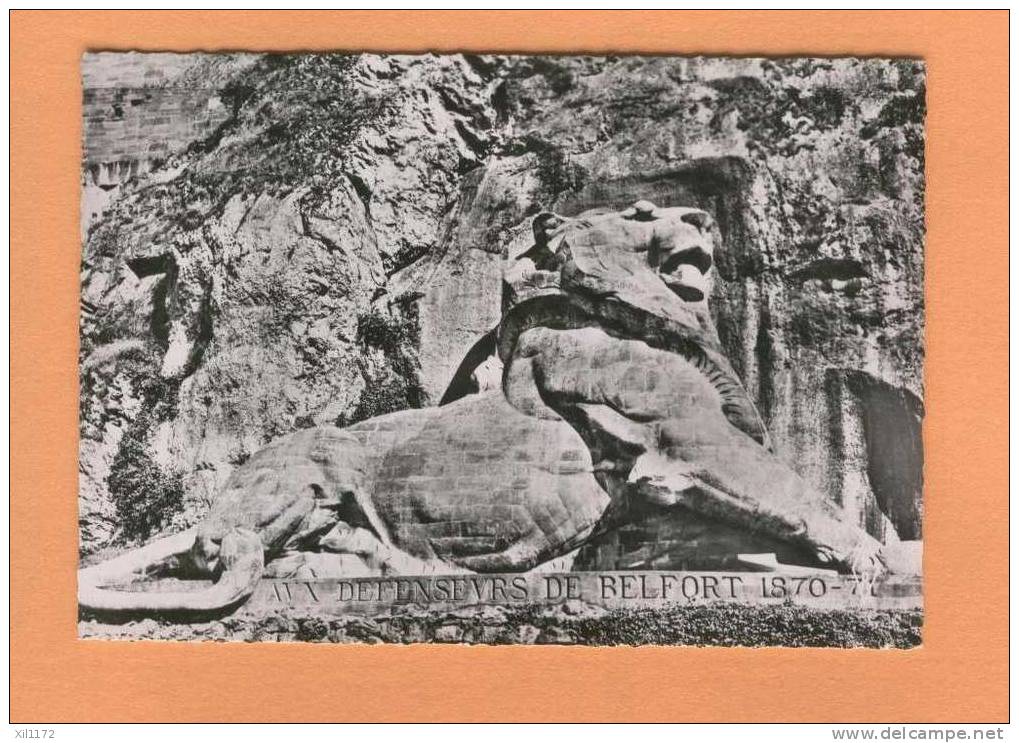 G382 Le Lion De Belfort, Oeuvre De Bortholdi, Siège 1870-71 - Franche-Comté