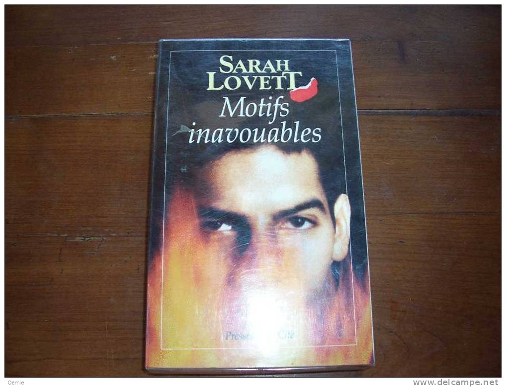 MOTIFS INAVOUABLES  DE SARAH LOVETT - Novelas Negras