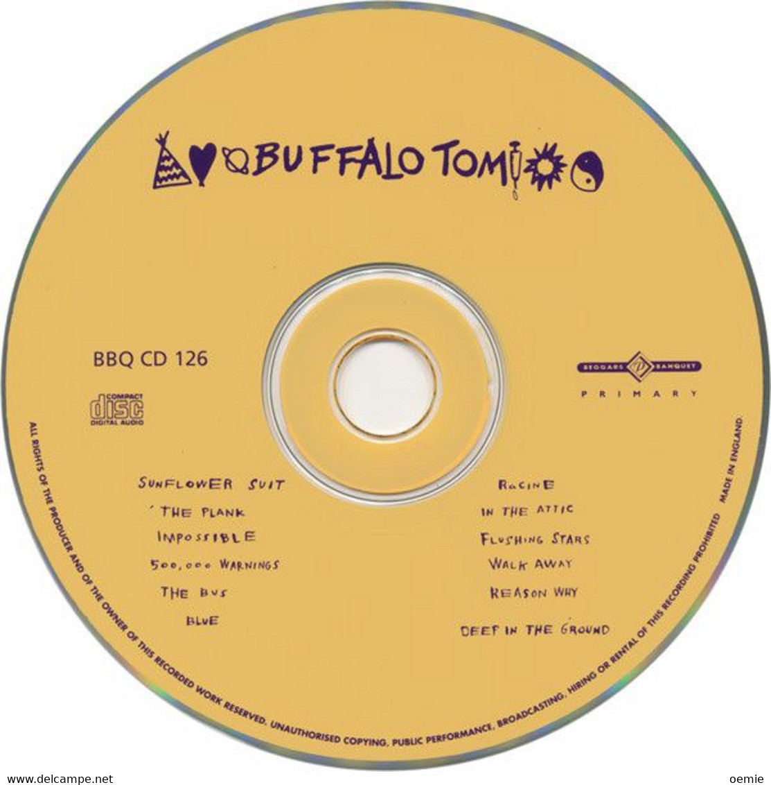 BUFFALO TOM    //  CD ALBUM NEUF SOUS CELLOPHANE - Rock