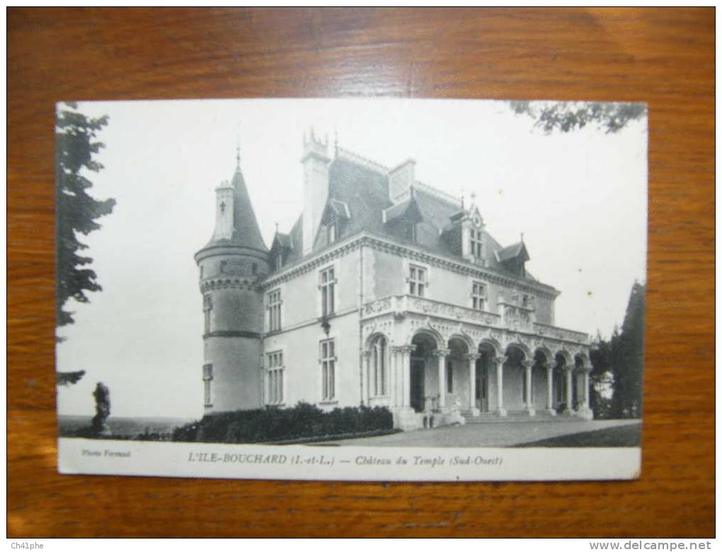 L ILE BOUCHARD CHATEAU DU TEMPLE - L'Île-Bouchard