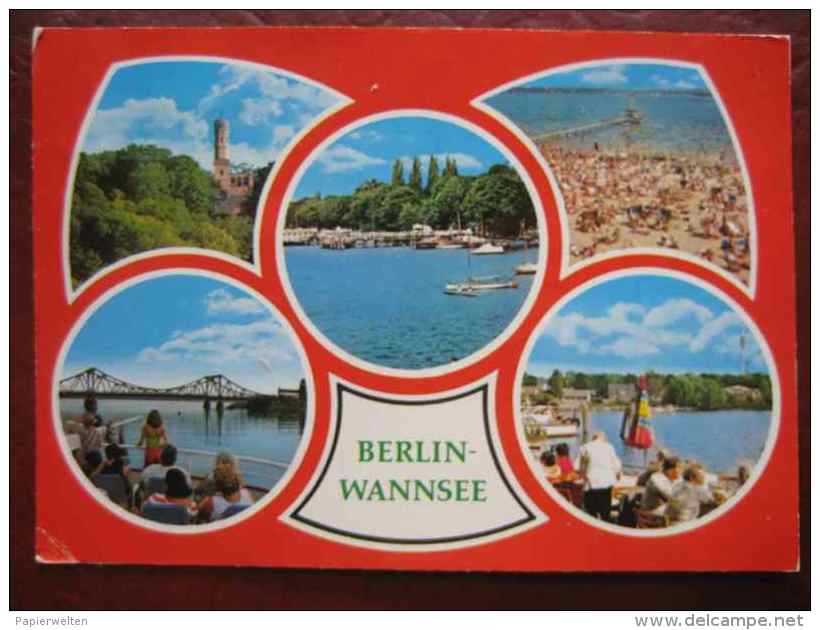 Berlin - Mehrbildkarte Wannsee - Wannsee