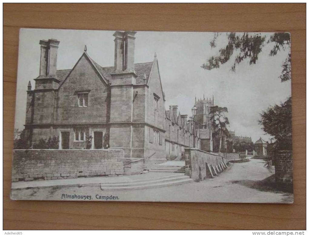 (2 Photos) Almshouses Camden 1914 Publ. Chamberlain, Camden - Other & Unclassified