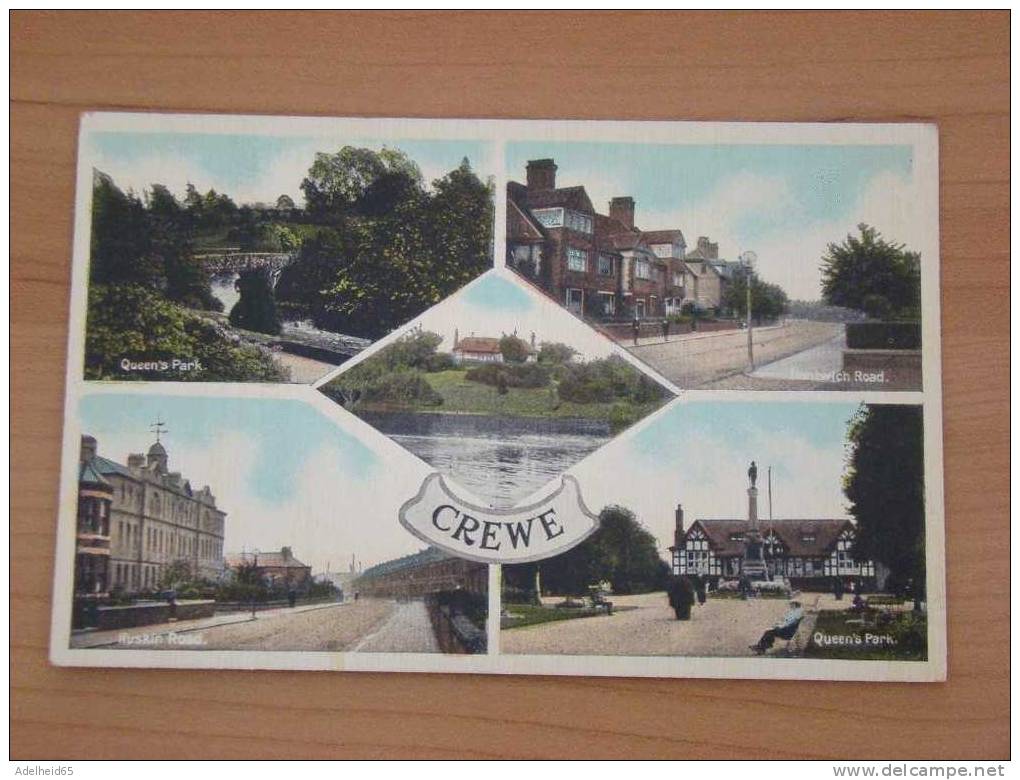 5 Views, Crewe Publ Shaw Burslem 2791 - Other & Unclassified