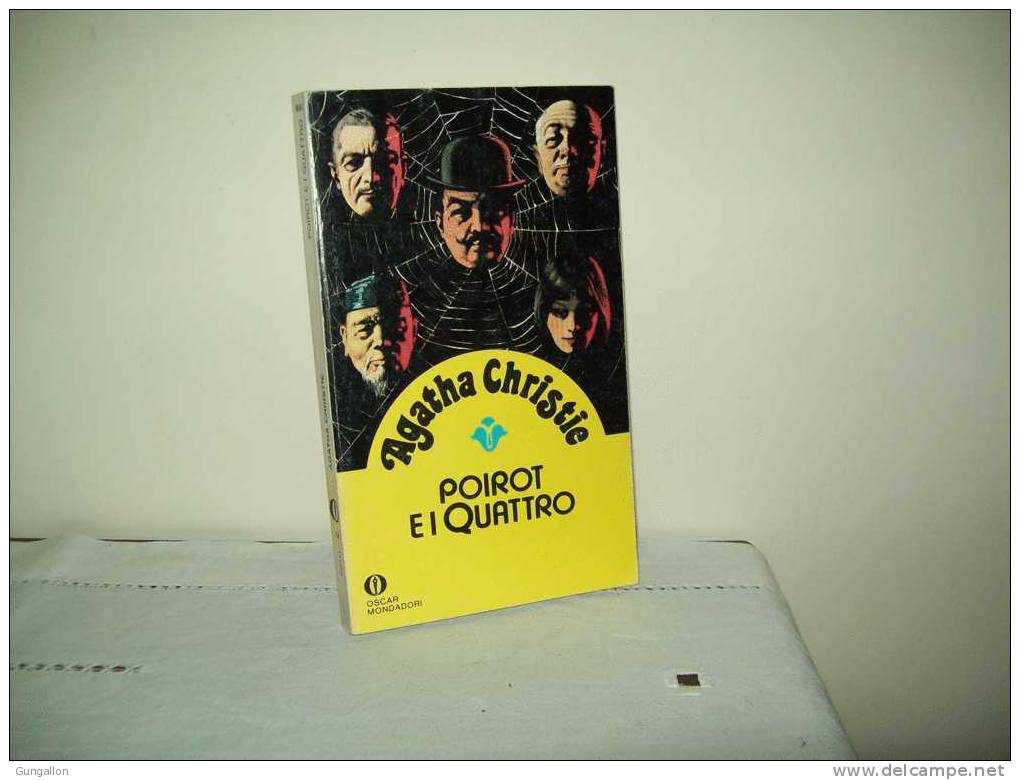 Oscar Mondadori N. 34 "Agatha Christie"  (Poirot E I Quattro) - Policiers Et Thrillers