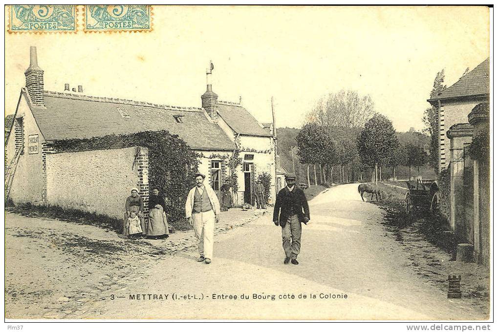 METTRAY - Entrée Du Bourg, Coté De La Colonie - Mettray