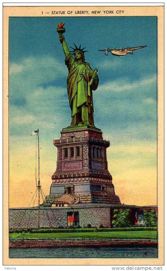ESTATUA DE LA LIBERTAD , N.Y. , ( USA)  ,post Card,carte Postale - Monumentos