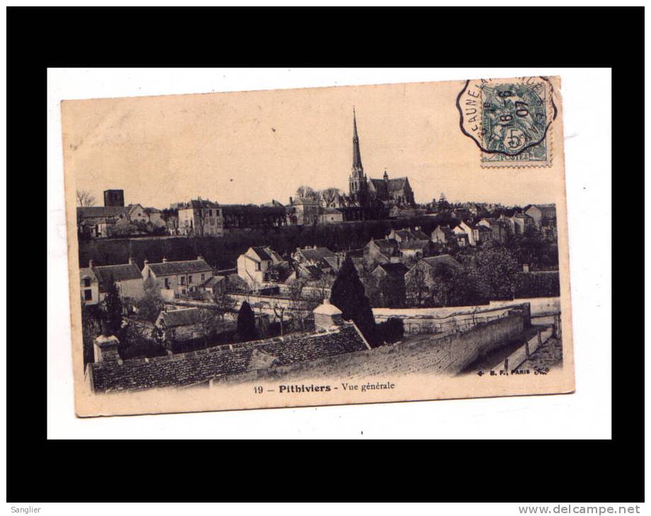 PITHIVIERS N° 19 - VUE GENERALE - Pithiviers