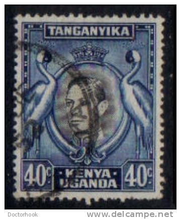 KENYA UGANDA & TANGANYIKA   Scott #  78  F-VF USED - Kenya, Ouganda & Tanganyika