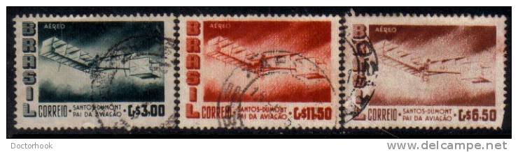 BRAZIL   Scott #  C 82-6  F-VF USED - Airmail