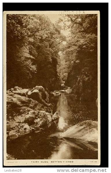 CPA: FAIRY GLEN BETTWS-Y-COED -Sept 631 - Caernarvonshire