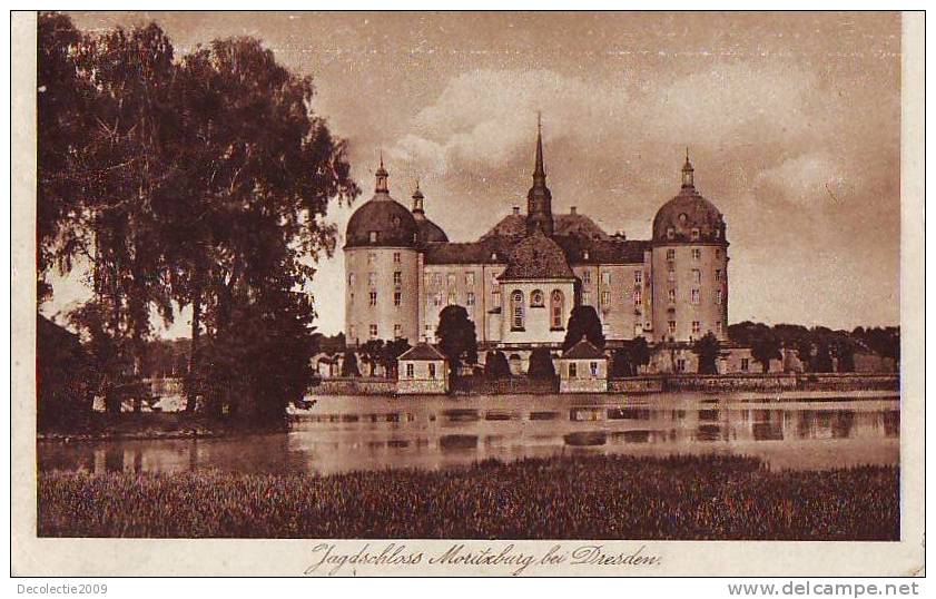 Z4530 Germany Saxony Sachs Dresden Jagdschloss Moritzburg Circulated 1930 - Moritzburg