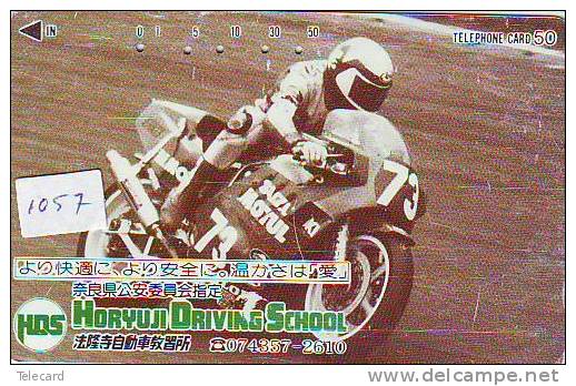 Télécarte Japon MOTOR (1057)  * Japan Phonecard *  MOTOR * MOTORBIKE * MOTO - Motorräder