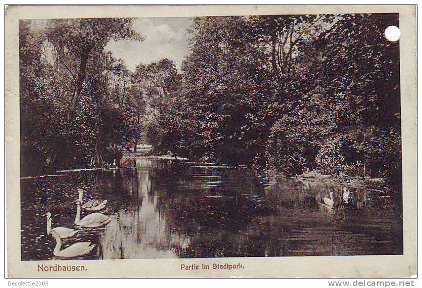 Z4566 Germany Thuringe Thuringia Nordhausen Stadtpark Hole Uncirculated - Nordhausen