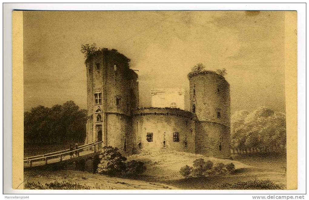 Beersel - Le Château De Beersel (Brabant) Vers 1840 - Beersel