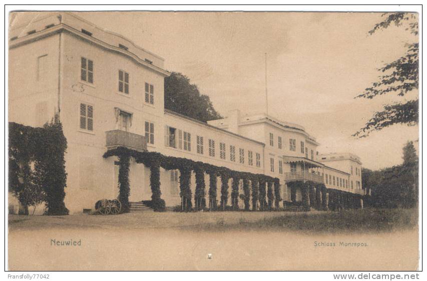 NEUWIED GERMANY Schloss Monrepos HOTEL Large Image 1924 - Neuwied