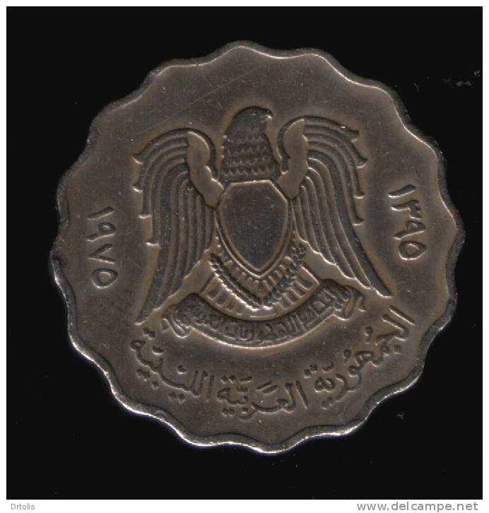 LIBYA / 1975 / 50 DIRHAM / 2 SCANS. - Libia