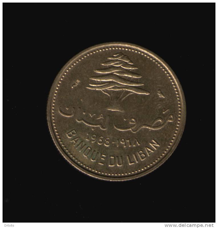 LEBANON / 1968 / 10 PT. / 2 SCANS. - Libanon