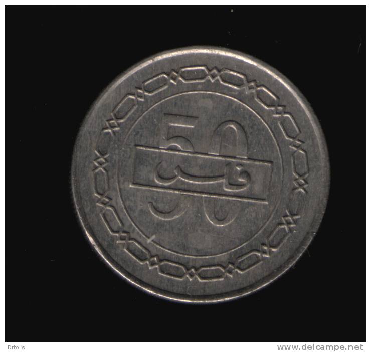 BAHRAIN / 2002 / 50 FILS / 2 SCANS. - Bahreïn