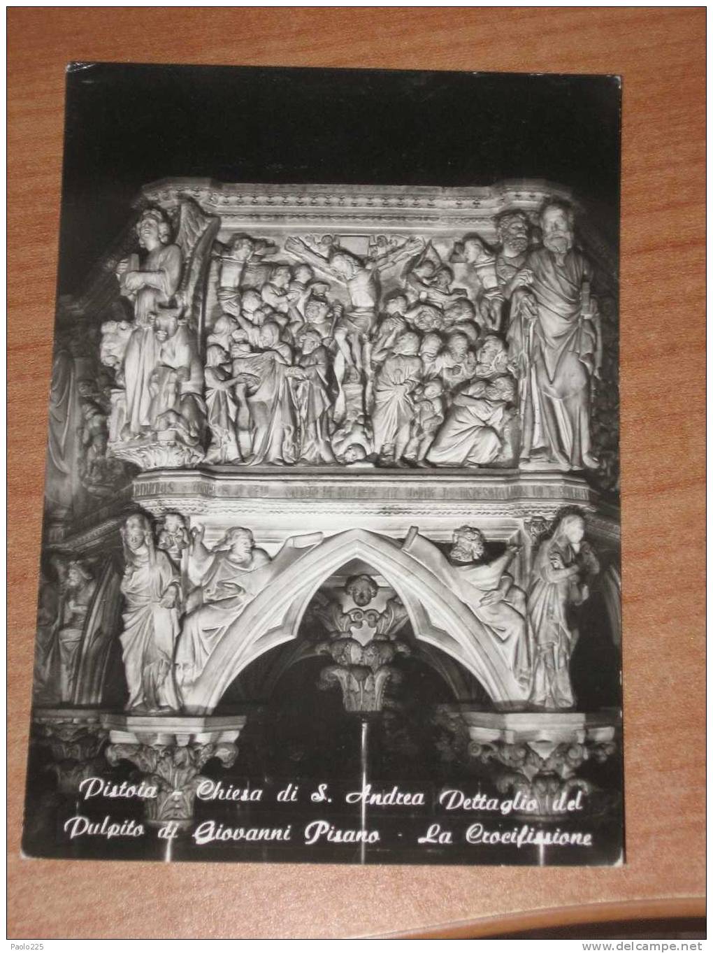 PISTOIA 1976 Chiesa Di S. Andrea Dettaglio Pulpito Di Giovanni PIsano BN VG - Pistoia