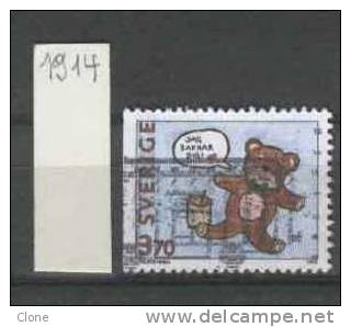 1914 (o) : Greetings Stamps IV (Dessins D´enfants). - Gebruikt