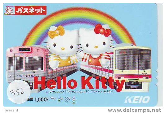 HELLO KITTY (356) KAT CAT CHAT Katze TK Japan - TRAIN - BD