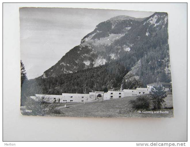 St. Luzisteig Bei Maienfeld  -Guscha  -  F   Cca 1960's   D55968 - Maienfeld