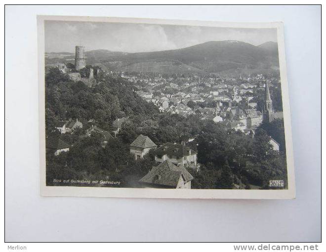 Godesburg Bei Bonn     Cca 1940-50's   VF  D55992 - Gelnhausen