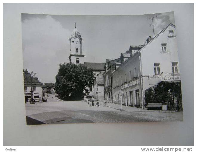 Bad Brambach -Markt - Café Am Markt  Cca 1960's   VF  D56020 - Bad Brambach