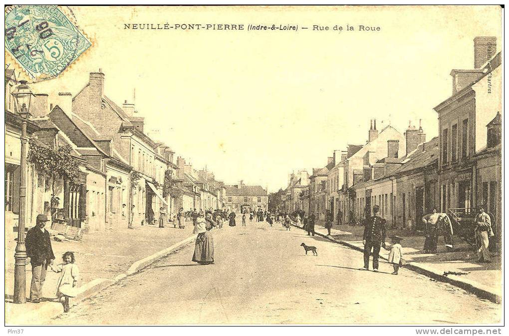 NEUILLE PONT PIERRE -  Rue De La Roue - Neuillé-Pont-Pierre
