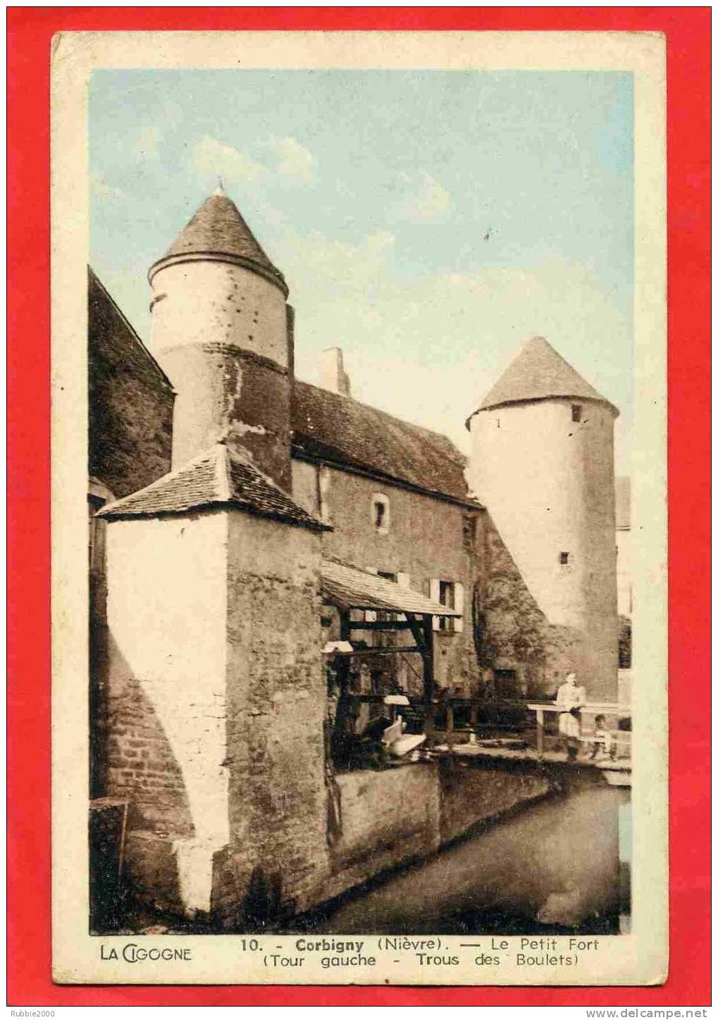 CORBIGNY LE PETIT FORT CARTE EN BON ETAT - Corbigny