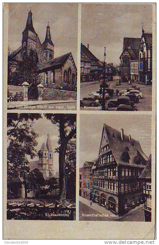 Z4598 Germany Thuringe Thuringia Nordhausen Multiple Views Auncirculated - Nordhausen