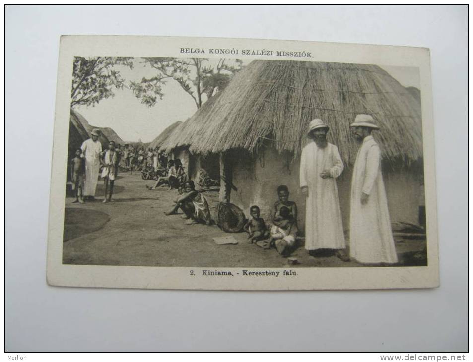 Congo - KINIAMA - Katanga  - Hungarian Postcard   Cca 1910-20's  -   VF  D56066 - Lubumbashi
