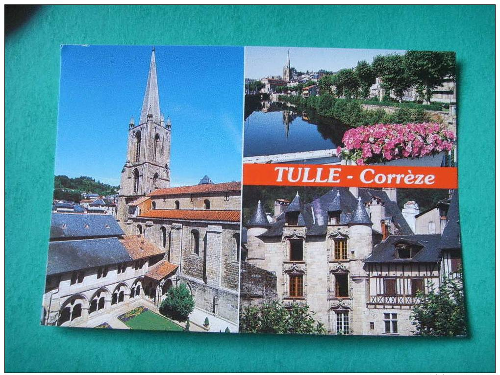 19-146) Tulle :cathedrale,cloitre,maison De Loyac :multivues - Tulle