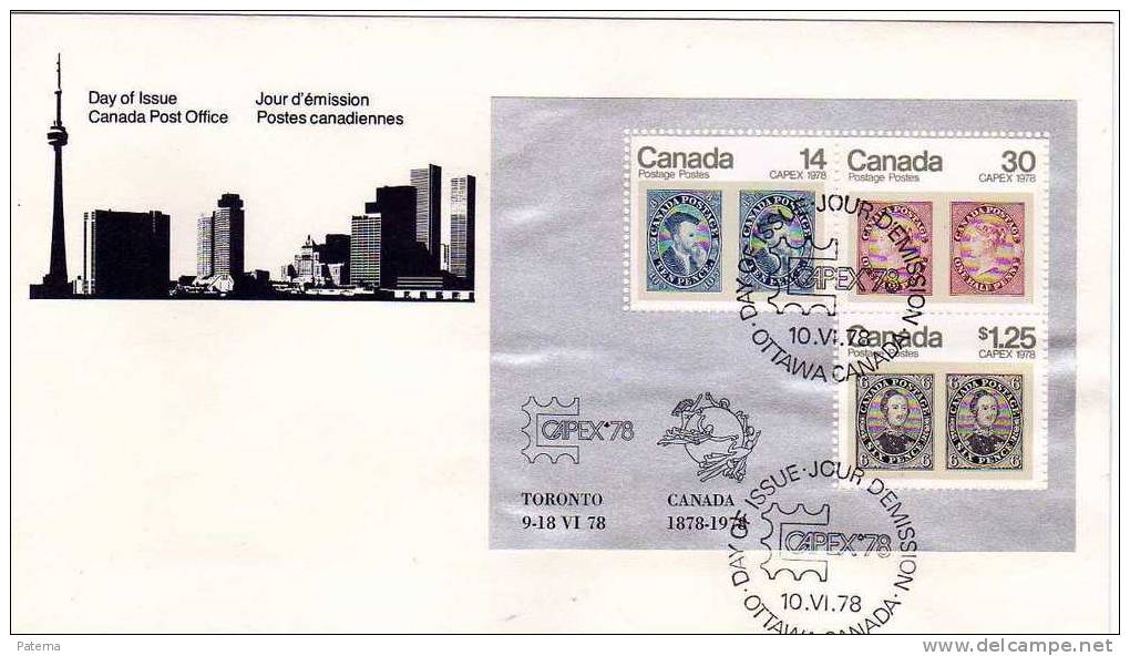 S.P.D. OTTAWA ( Canada) 1978, F.D.C - Brieven En Documenten