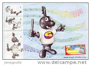 KINDER - S-19 - Figurine Sans Bpz * - Istruzioni