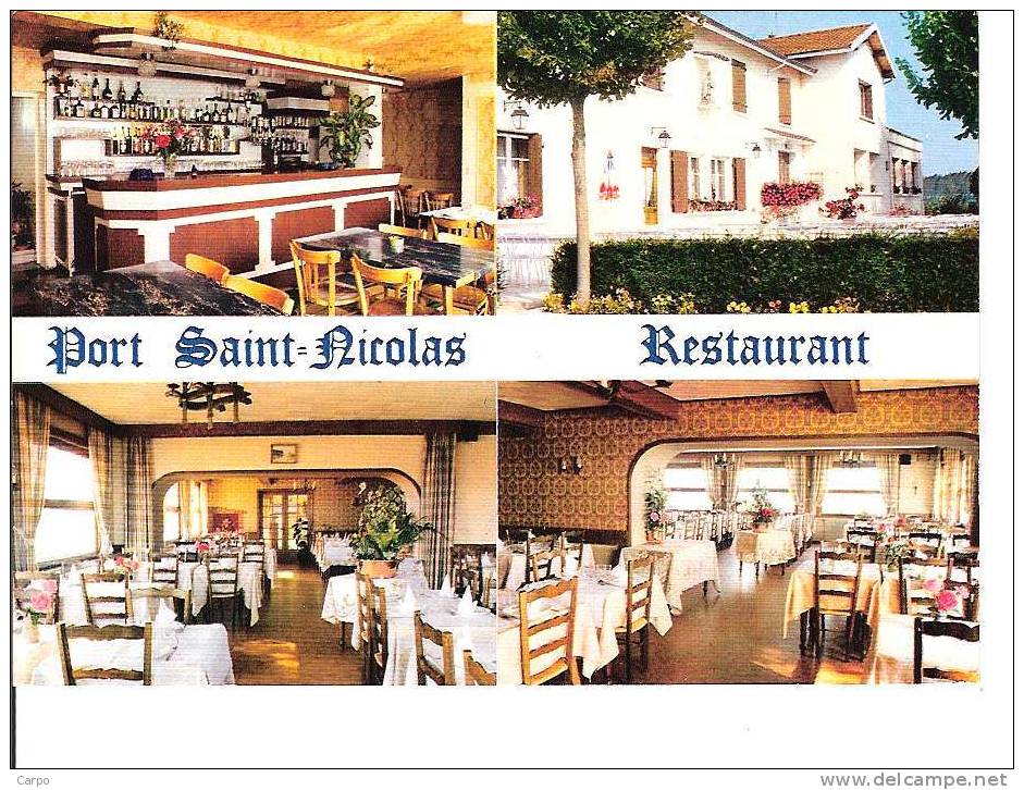 Port Saint-Nicolas Restaurant. - Saint-Martin-Belle-Roche. - Autres & Non Classés